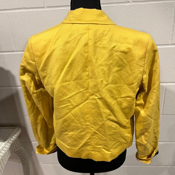 MNG Basics X-Small Mustard Jacket – Chic Everyday Layer - Picture 6 of 8